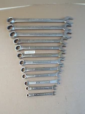 VTG Craftsman USA 12 PC SAE Combination 12 Pt Wrench 1/4" - 1" Good Cond. (Read)