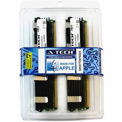 8GB KIT 2X 4GB PC2-5300 Mac Pro Quad Core Eight Core MA356LL/A A1186 Memory Ram