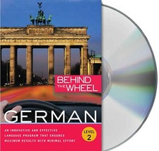 Behind the Wheel- German Level 2, by Mark Frobose, 2009, Audio Book on CD + Book