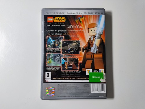 -SEE DISC- Lego Star Wars: The Video Game PS2 PAL Sony Playstation 2 -TESTED- - Picture 2 of 5