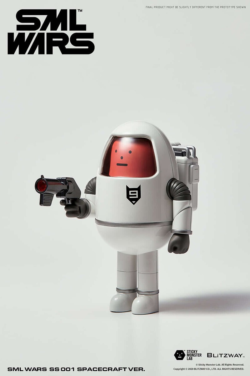 Blitzway SML WARS SS 001 Spacecraft by Sticky Monsters Lab SEALED 
