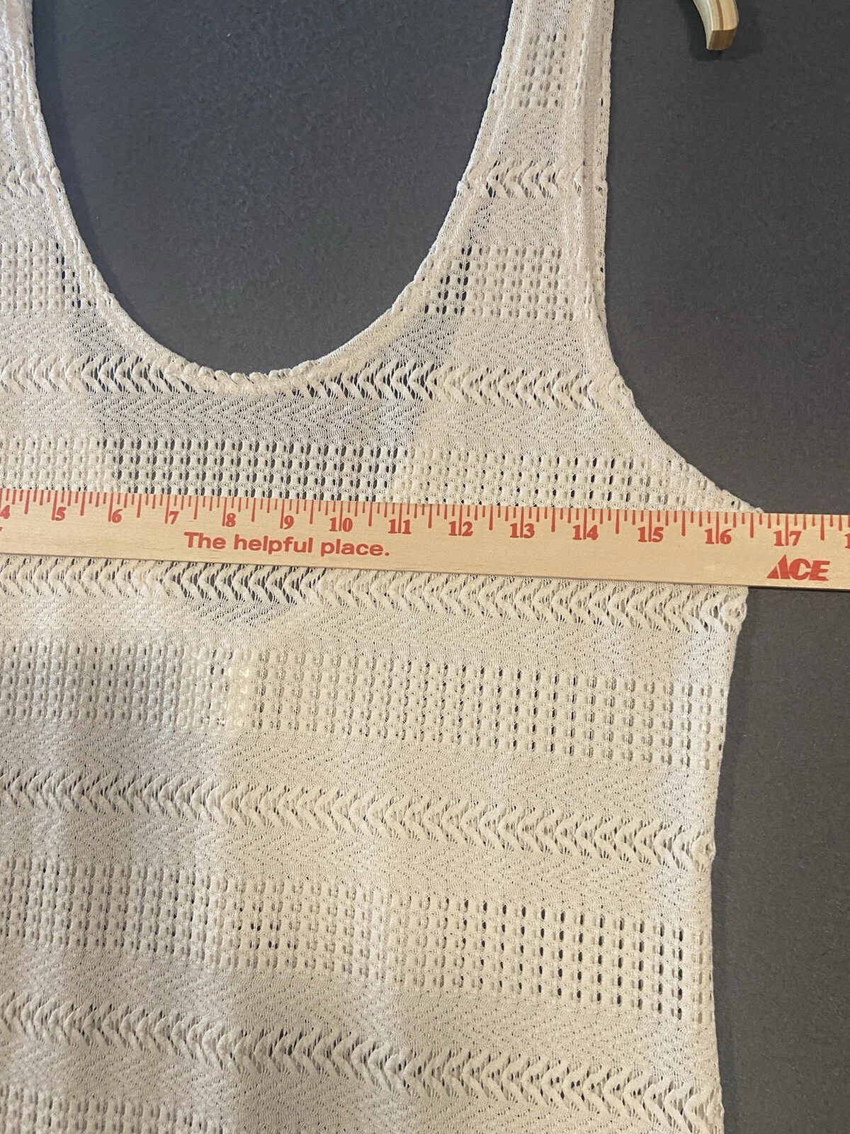 OFF WHITE Abito copricostume da bagno Shade & Shore bianco sporco donna maglione medio maxi vacanza