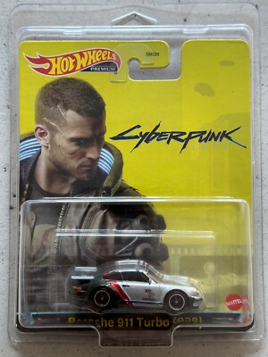 2021 Hot Wheels Premium Cyberpunk PORSCHE 911 TURBO 930 Car