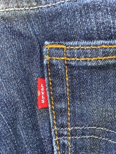 Levis Ultra Low Skinny 521 Jeans W33 IL 31 Blue - Picture 10 of 11