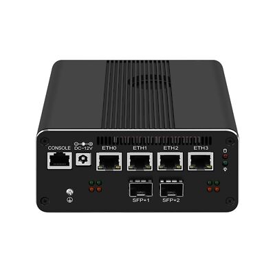 10GbE SFP+ Mini PC Micro Firewall Appliance,Intel Pentium Gold