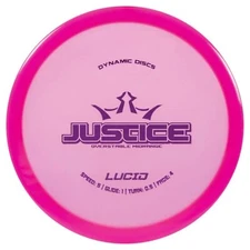 Dynamic Discs Justice - Lucid Plastic - Overstable Beaded Disc Golf Midrange