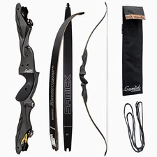 SAMICK 64" Discovery Archery Recurve Bow - ILF CNC Riser -  Wood Core Carbon ILF