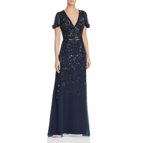 MSRP $495 Aidan Mattox Embellished 