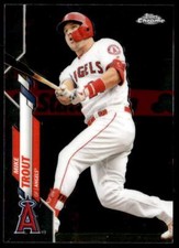 2020 Topps Chrome #1 Mike Trout   Baseball Los Angeles Angels MVP