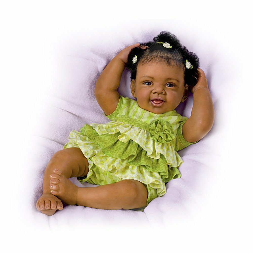 Ashton Drake Alexis So Truly Real African-American baby doll by