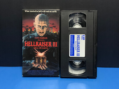 VHS Hellraiser III Hell On Earth (CFP, 1992) Horror Clive Barker