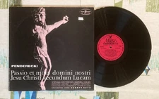 Penderecki Czyz LP Passio et Mors Domini Jesu Christi Secundum Lucam VG/EX