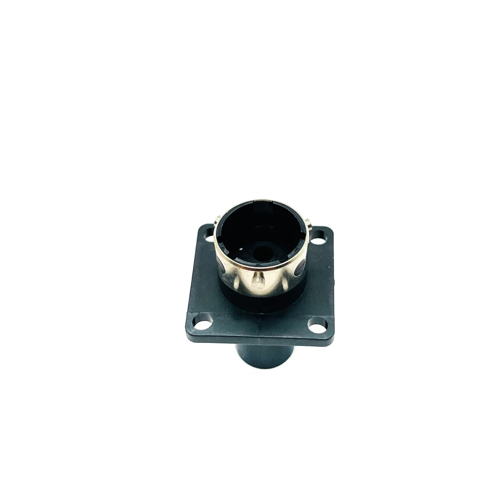 Souriau UTG0104P Panel Mount Male Square Flange Receptacle 4 Position Circular - Image 2 of 4