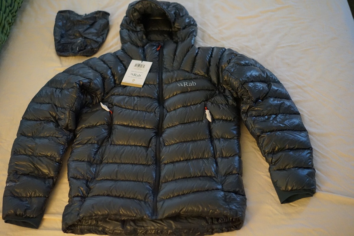 超軽量 1000FP 新品タグ付き M(日本サイズ) S(USサイズ） Rab ZERO G Jacket ラブ ゼロ ライト ダウンジャケット QDN-56 steel Rab Zero G Jacket - Men's - Clothing