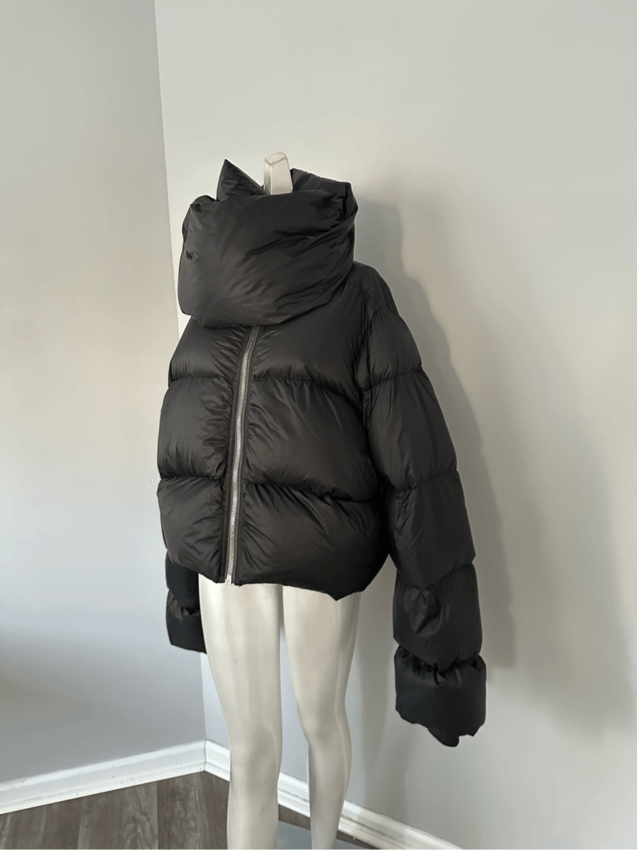 Rick Owens Funnel Neck Down Puffer Jacket | eBay Rick Owens Funnel Neck Down Puffer Jacket | eBay