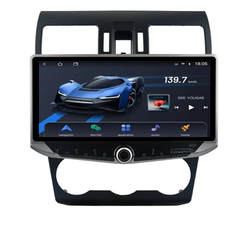 10.88" QLED Android 15 Car Radio Stereo for Subaru WRX Forester Impreza Carplay