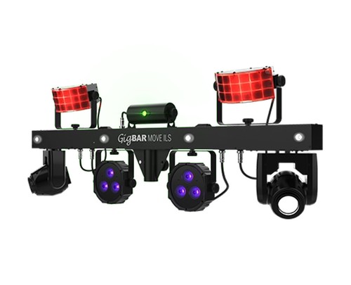 CHAUVET DJ GigBar Move ILS 5-in-1 LED Ligh Sys w/Bag Stand Footswitch & Remote - Picture 6 of 7