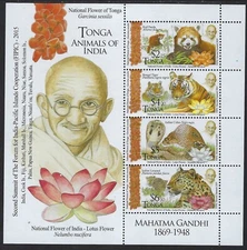 Beautiful MNH Souvenir Sheet from Tonga ......22L..........SS 2331