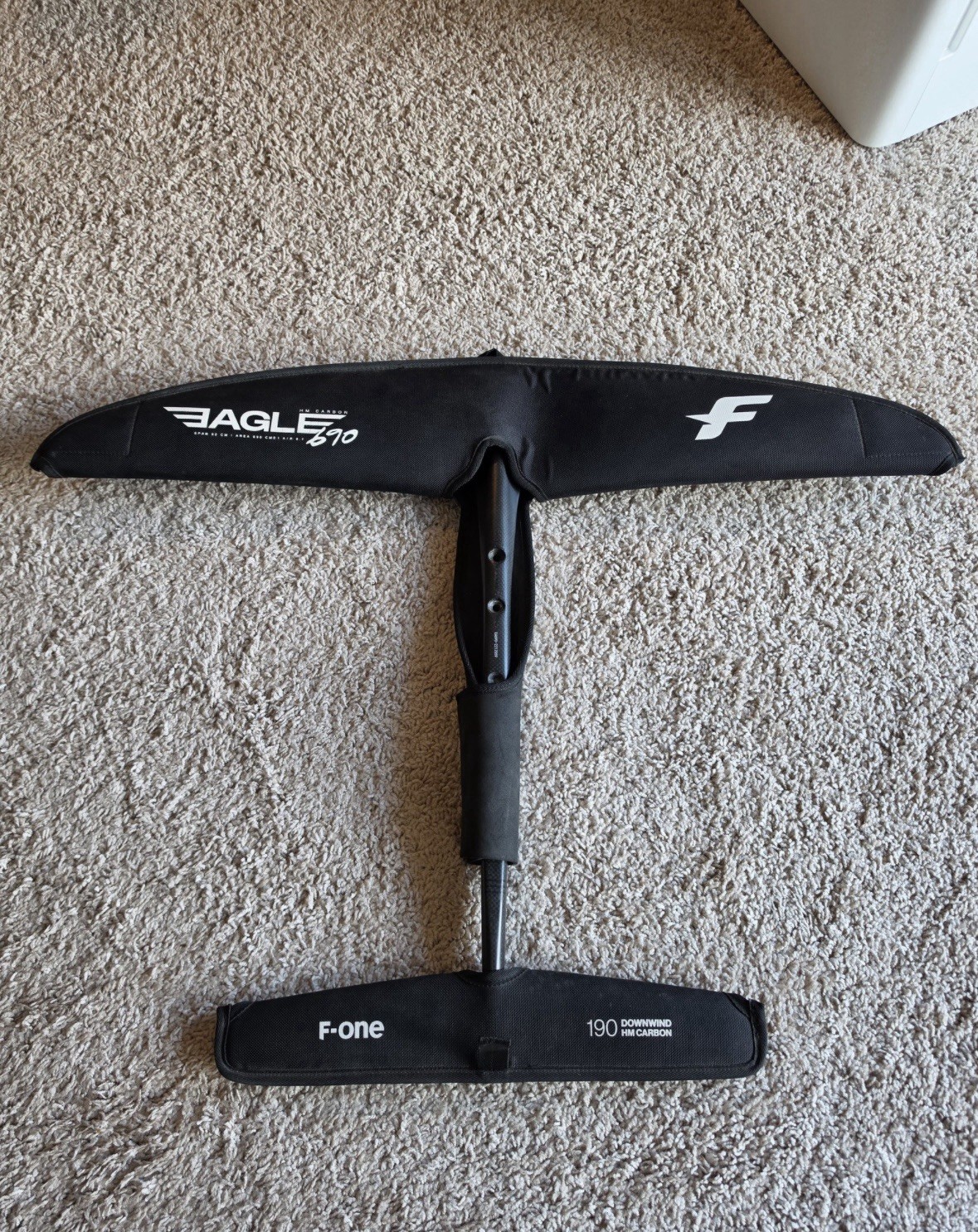 F-One Eagle Foil Wing HM Carbon 690 Front Wing – legacy Titan Connection Used