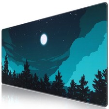 iCasso Large Extended Gaming Mouse Pad 35.4"x15.7" Non-Slip Rubber Base