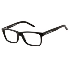 Pierre Cardin Men's Eyeglasses Black Acetate Full Rim Rectangular P.C. 6144 807