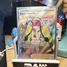 Pokémon Elesa's Sparkle Full Art Holo Ultra Rare Trainer Crown Zenith 147/159