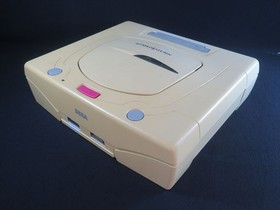 Sega Saturn Console Made in Japan HST 3220 White games Japanese game for parts