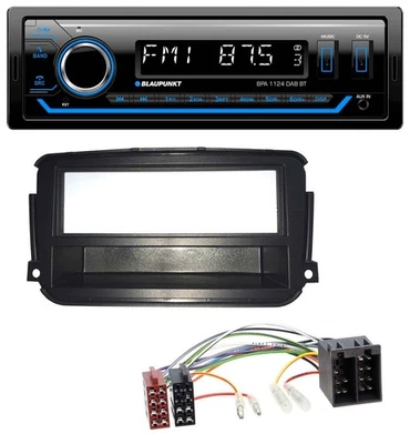 Blaupunkt Bluetooth USB DAB MP3 Autoradio für Smart ForTwo (451, ab 2010) - Bild 1 von 4