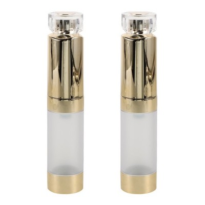2 Pcs Augencremeflasche Massieren Facial Cream Bottle Kosmetikbehaelter