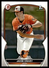 2023 Bowman Draft Jacob Cravey RC Baltimore Orioles #BD-189
