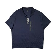 Banana Republic Shirt Men XL Extra Large Preppy Navy Luxe Touch Performance Polo