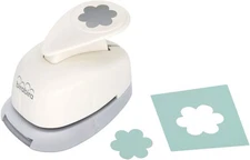 Bira Craft 5/8 inch Flower Shape Lever Action Punch for Paper off-white 