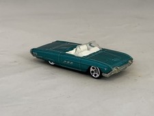 Hot Wheels 1963 T-bird 1998 First Editions Aqua 5dots