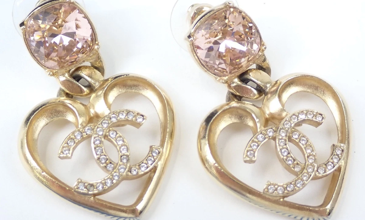 authentic vintage chanel earrings products for sale | eBay