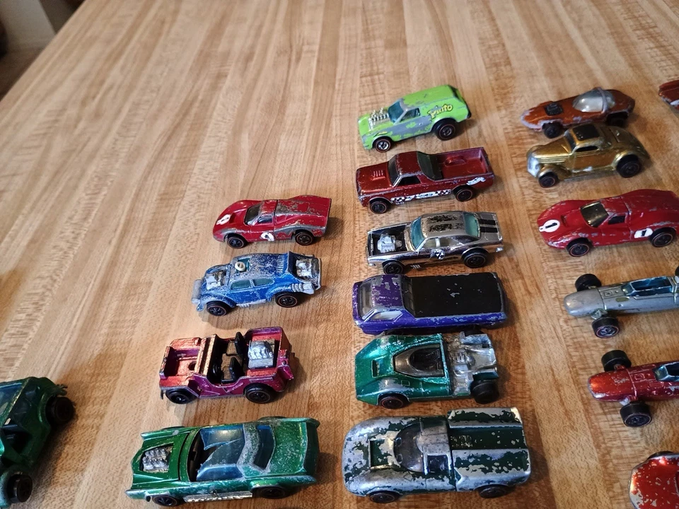 VTG Redline Hot Wheels Lot Of 45 Various Cars See Description - Image 2 of 4