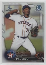 2016 Bowman Chrome Prospects Refractor 459/499 David Paulino #BCP213 1b8