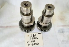 S&S Cycle Gear Drive Cams, 510G For 07 & up Harley Davidson Twin Cam 33-5246