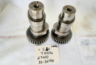 S&S Cycle Gear Drive Cams, 510G For 07 & up Harley Davidson Twin Cam 33-5246