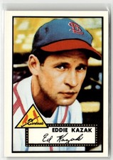 1983 Topps - 1952 Topps Reprint - Eddie Kazak #165 Cardinals