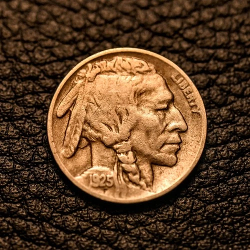 (ITM-7855) 1925-D Buffalo Nickel ~ Very Fine+ (VF+) Cndtn ~ COMBINED SHIPPING!