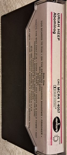 Abominog by Uriah Heep (Cassette Tape, 1982) - Picture 9 of 10