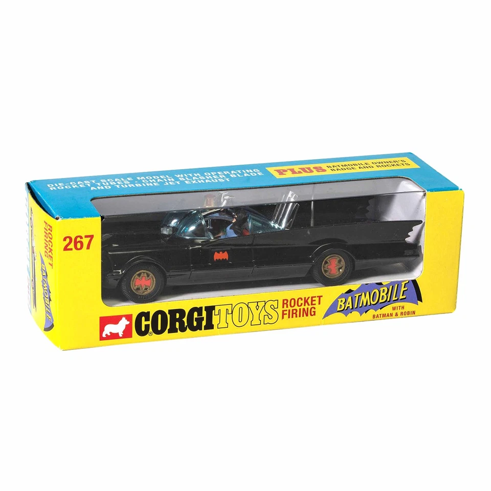 Batmobile mit Batman und Robin - 1:46 - Corgi (RT26701) - Bild 2 von 2