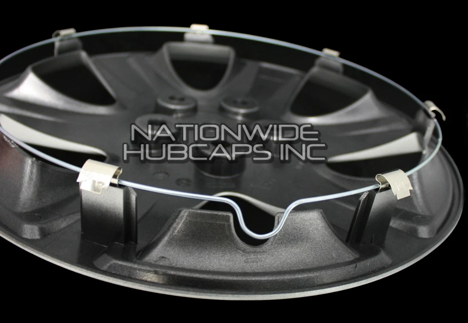 Tampas de cubo aro completo e clipes de aço 4 serve para Toyota Corolla 2003-2016 15" tampas de roda - Imagem 2 de 4