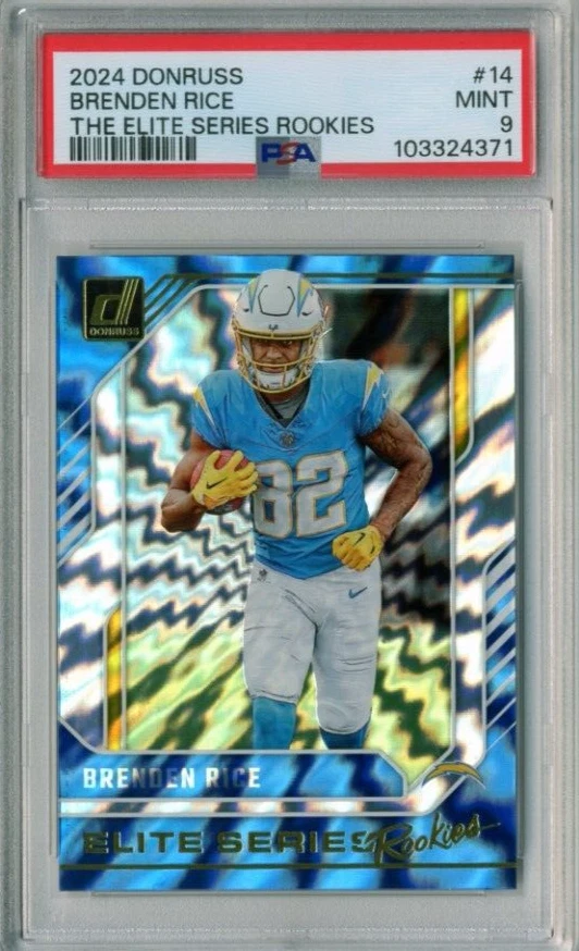 Brenden Rice Panini Donruss the Elite Series Rookies #14 Base