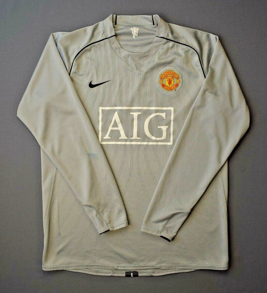 Manchester United Jersey 2007 Goalkeeper Player Issue Mens Manchester United Jersey 2007 Goalkeeper Player Issue Mens