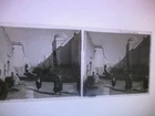 Stereoscopic plate on glass 13 x 6 CM Kairouan Tunisia circa 1910 Animated