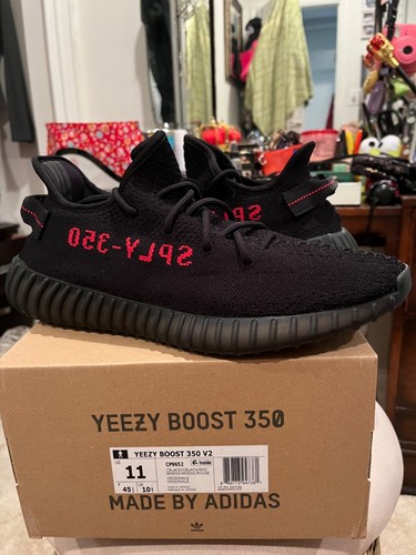 bred yeezy size 11