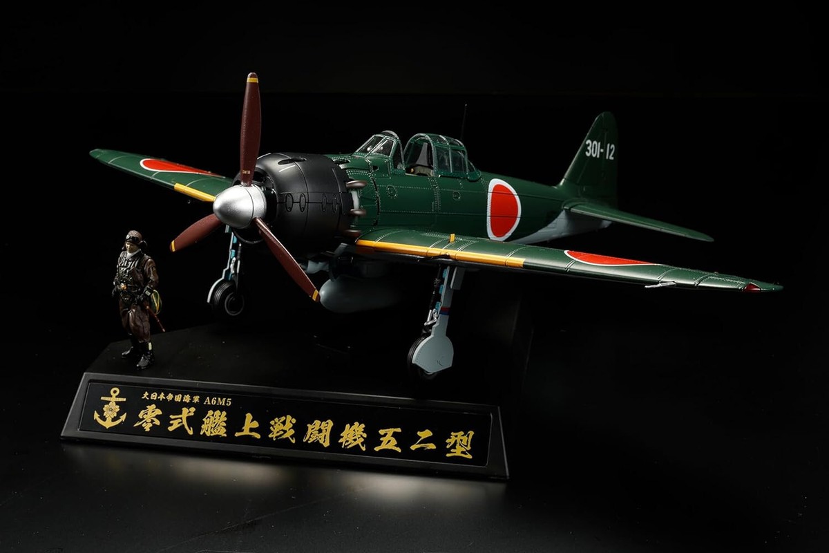 1/32 DIECAST FIGHTER SERIES No1:Zero Fighter Type 52 601 Naval Air