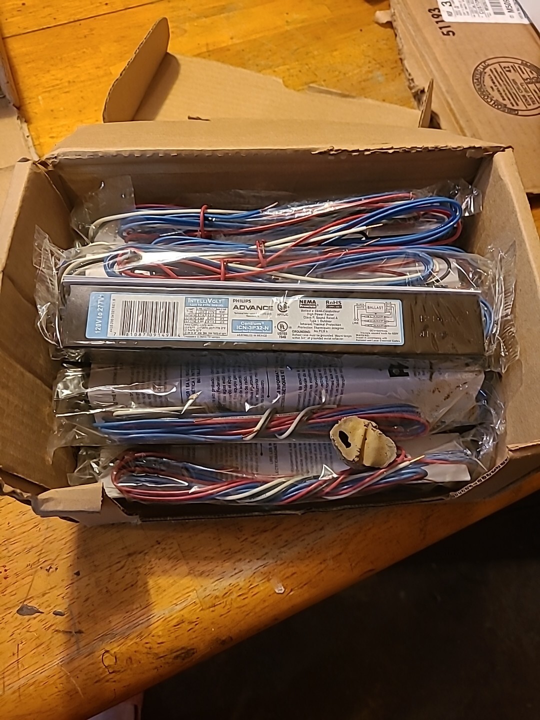 (9Pack) Advance ICN3P32N Centium Fluorescent Ballast (3Lamp) F32T8 eBay