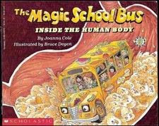 The Magic School Bus Inside the Human Body - 0590414275, paperback, Joanna Cole